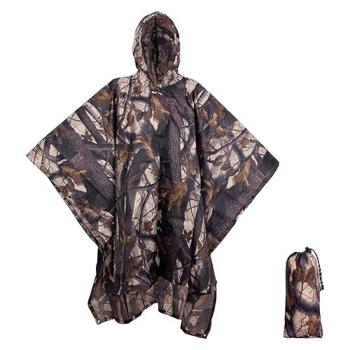 Men's rain poncho